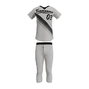 Uniforme de béisbol de diseño personalizado 2024, uniforme de béisbol de diseño sublimado de alta calidad a la venta - Product Image 5