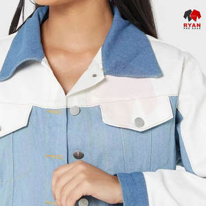 Veste en jean décontractée pour femme avec matière respirante, coutures soignées et coupe confortable pour tous les jours - Product Image 3