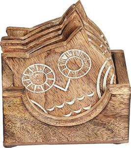 Juego de posavasos de madera Premium, alfombrillas rústicas duraderas para mesa de comedor, café, té, cerveza, hogar, cocina, Bar - Product Image 3