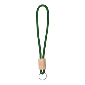 Portachiavi Personalizzato in Noce e Bambù, Gadget Promozionali per Moschettoni e Portachiavi - Product Image 2