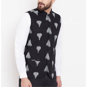 Abrigo de cintura para hombres con Impresión y diseño personalizados Precio de fábrica Abrigo de cintura de boda ligero de gran tamaño para hombres - Product Image 3