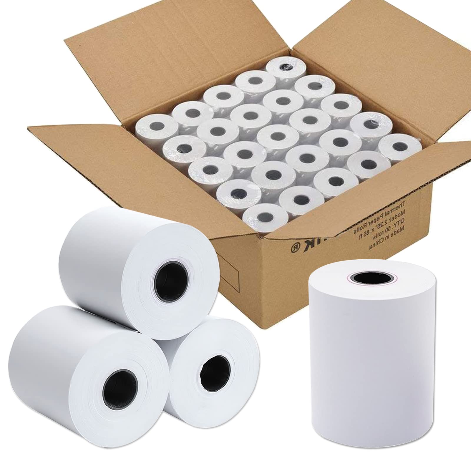 Wholesale 57mm x 80mm Thermal Fax Paper Roll 80mm x 70mm POS Printer Thermal Paper Roll