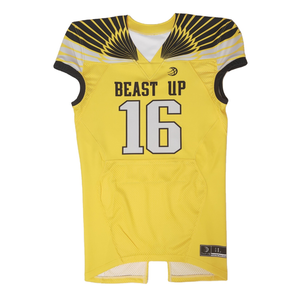 Uniforme de fútbol americano personalizado Sublimación transpirable Camiseta de fútbol americano - Product Image 3