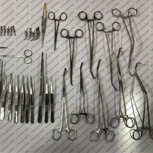 High Quality Stainless Steel Basic Vascular Surgery Set 50 PCS Reusable Surgical <b>Instruments</b> Manual ISO 13485 CE Certified A+ - Product Image 4