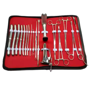 Juego de Instrumentos de Dilatación y Curetaje al por Mayor, Juego de Instrumentos de Ginecología de 18 Piezas, Juego de Ginecología DNC de Zuol - Product Image 1