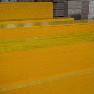 Contrachapado de Encofrado Amarillo de 3 Capas, Contrachapado de Encofrado Amarillo Impermeable, Panel de Encofrado de Tres Capas - Product Image 4