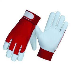 Guantes de Seguridad Industriales de Cuero de Grano Completo para Hombre JNM SAFETY, Resistentes al Calor, de Uso General, Ajustables, Venta al Por Mayor - Product Image 1