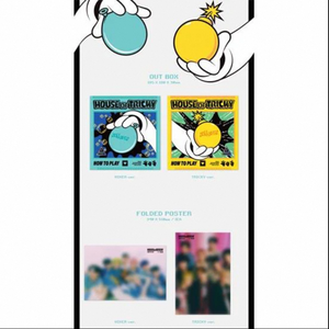 xikers 2ème mini-album [House of Tricky How to Play] (Version aléatoire) CD officiel KQ Photocard Album Coréen K-POP - Product Image 5