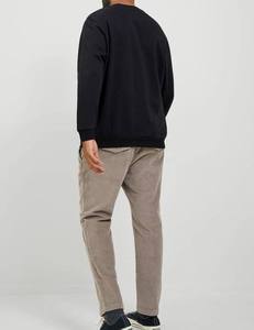 OEM al por mayor Sudadera con capucha para hombre 80% Algodón 20% poliéster de gran tamaño Casual liso cuello redondo ropa Unisex sudaderas con capucha - Product Image 3