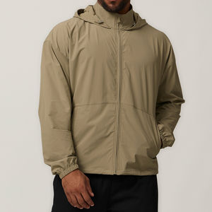 Veste d'entraînement et de jogging en polyester 100% pour hommes, nouveaux vêtements d'extérieur imperméables personnalisés avec motif camouflage - Product Image 5
