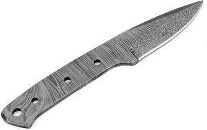 Lame vierge en acier au carbone faite à la main G10 poignée écologique Logo personnalisé pleine Tang lame fixe Camping et randonnée couteau cadeau pour elle - Product Image 5