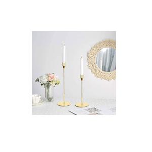 Bougeoir en or peint Design et finition antique Design Bougeoir très décoratif Fait à la main Intérieur décoratif - Product Image 3