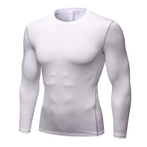 Usine directe de haute qualité sur mesure BJJ MMA hommes Rash Guard respirant caractéristique en gros disponible - Product Image 4