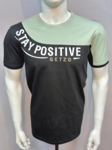 Getzo Camiseta de algodón 100% de calidad premium para hombre, suave y cómoda con logotipo frontal para regalos a granel - Product Image 5