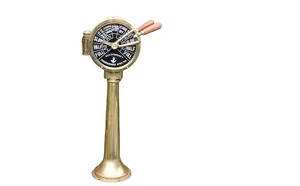Telégrafo de latón Vintage para sala de máquinas marinas, réplica de instrumento de control náutico, decoración coleccionable marítima - Product Image 6