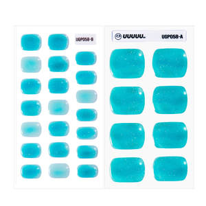 Gel pour ongles de qualité salon 100% réel coréen, autocollants pour ongles en gel, pédicure, vegan, sans cruauté, personnalisable, vente en gros - Product Image 2