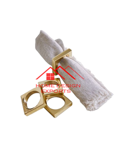 Venta caliente de accesorios de decoración de bodas y hoteles a precio al por mayor servilletero de metal de diseño atractivo y exigente - Product Image 4