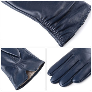 Gants en cuir tendance pour femmes Nouveauté Logo personnalisé Haute qualité Vêtements professionnels Gants en cuir tendance pour femmes - Product Image 6
