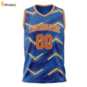 Vêtements de sport personnalisés de haute qualité pour garçons Maillot de basket-ball de meilleure conception avec ensemble de sublimation de logo imprimé brodé de haute qualité - Product Image 6