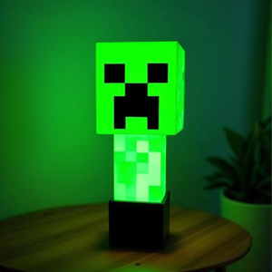 Lámpara de Mesa Creeper de Minecraft - Luz de Personaje de Videojuego Verde - Product Image 3
