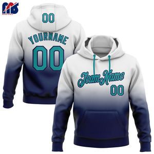 Sweat-shirt à capuche ample et écologique en sublimation, motif drapeau américain, vêtement de travail, pull-over, 100% coton polyester, chaud - Product Image 5