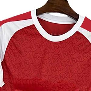 100% Polyester Spandex Sublimation impression dernière conception adulte sport football maillot à manches courtes nouveauté vêtements de sport - Product Image 5