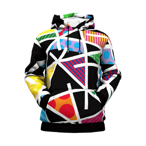 Sudaderas con capucha de sublimación para hombre de alta calidad 100% algodón sólido forrado Casual ropa de invierno transpirable servicio OEM - Product Image 1