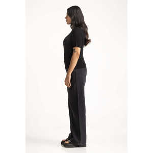 Cárdigan de Mujer, Corte Regular, Tejido Cálido con Decoración de Botones, Estampado Informal, Largo, para Otoño e Invierno WM-SWT-TP-WS24-008 - Product Image 4