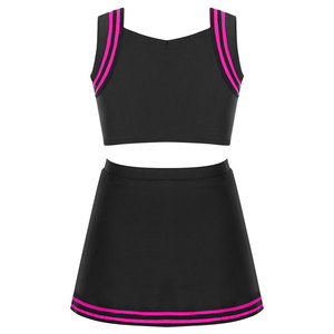 Uniforme de sublimation de pom-pom girl personnalisé jeunes filles personnalisé femmes vêtements de sport confortables meilleur uniforme de pom-pom girl - Product Image 5