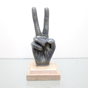 Esculturas Modernas de la India, de Aluminio, con Forma de Mano, Aspecto Dorado, Decoración de Lujo para el Hogar - Product Image 5