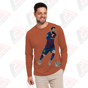 Heritage T-shirt en jersey de coton à manches longues pour femmes Appliques de confort d'été écologiques disponibles Perles en velours côtelé Batik Denim - Product Image 4