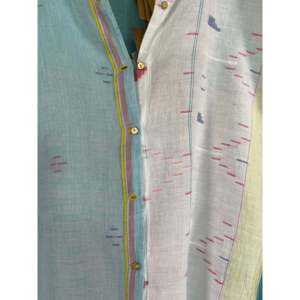 เสื้อเชิ้ตผ้าลินิน Teej 38 ผ้าลินิน 100% เสื้อท่อนบนที่ดูหรูหราและสวมใส่สบาย - Product Image 2