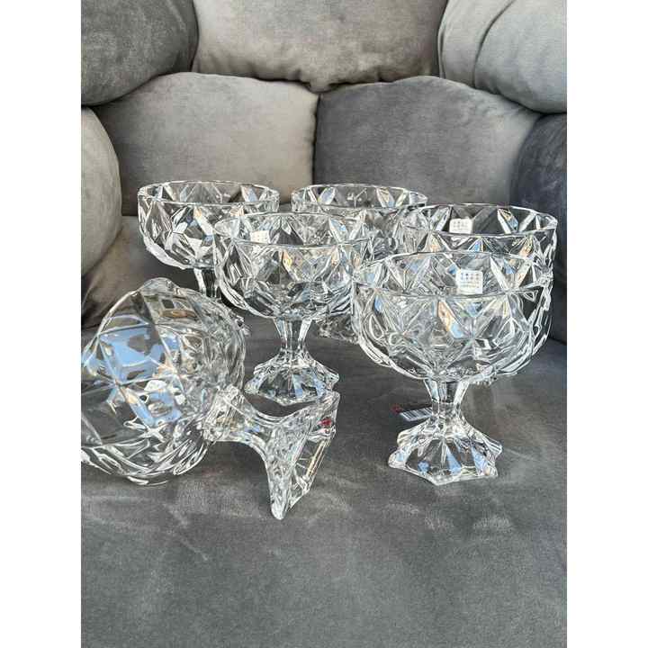 Footed Bowl Presentation Set of 6