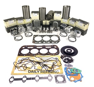 Kit de Reconstrucción de Pistón 3054 3204 3066 3044 3064 3024, Juego de Juntas de Anillo de Pistón y Revestimiento de Cilindro para Piezas de Repuesto de Motor Caterpillar - Product Image 1