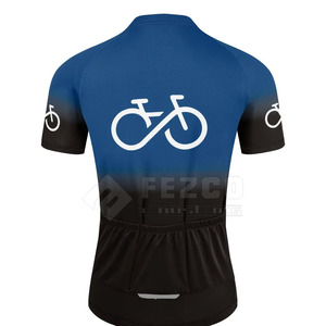 Ensembles de vêtements de cyclisme pour hommes, dernier design, impression de logo personnalisée, respirant, écologique, 100% polyester, vente en gros - Product Image 3