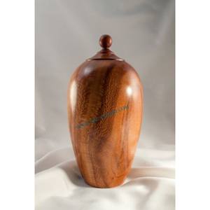 Mesa decorativa atractiva urna de cremación humana Color púrpura hogar distintivo diseñador gran forma personalizada adultos cenizas tarro - Product Image 5