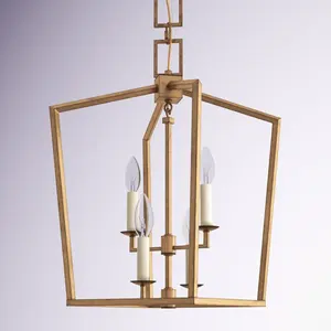 Lámpara colgante de techo de alta calidad, candelabro negro de lujo moderno, elegante para casa de granja, restaurante, Hotel, decoración del hogar - Product Image 6