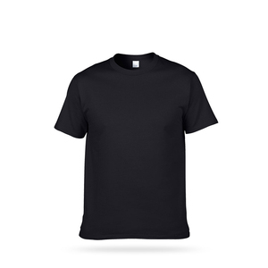 220gsm T-shirt à manches courtes coupe ajustée de haute qualité impression OEM lourde Logo personnalisé uni avec T-shirt pour hommes livraison DDP - Product Image 6