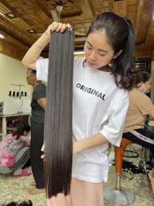 LUXURY WHOLESALE <b>Hair</b> Bundles SDD Bone Straight Human <b>Hair</b>, 100% Raw Virgin <b>Hair</b> Vietnam, Wholesale Price Factory - Product Image 5