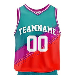 Uniforme de baloncesto con impresión por sublimación de excelente calidad superventas, camisetas de secado rápido para adultos en camisetas y camisetas personalizables de talla grande - Product Image 4