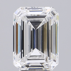 Diamante Rising Diamond de 7.11 Ct, Corte Esmeralda, Cultivado en Laboratorio, Color E, Claridad VS1, Perforado con Láser, Certificado IGI para Joyería - Product Image 1