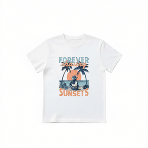 T-Shirt Unisex 100% Cotone Stile Casual 210GSM Personalizzata con Stampa Serigrafica su Tessuto Compresso 250GSM Stampa DTG - Product Image 2