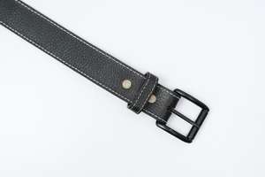 Vente en gros Ceintures en cuir véritable pour hommes bonne qualité Boucle ardillon Logo personnalisé Tendance Ceintures pour hommes de luxe OEM Haute qualité Mode - Product Image 5