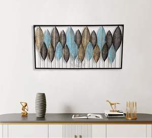 Vente chaude mur décoratif décoratif tenture murale en métal Art mural pour la décoration de la maison salon en gros. - Product Image 1