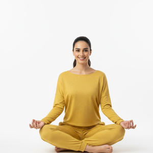 Conjunto Deportivo de Dos Piezas para Mujer, Sudadera de Manga Larga y Pantalones de Felpa Bordados, Estilo Casual para Otoño e Invierno - Product Image 6