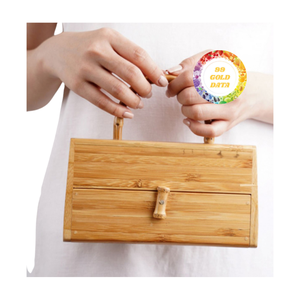 Bolso de bambú vietnamita hecho a mano con construcción duradera y diseño rústico, ideal para uso diario y regalos conscientes - Product Image 4