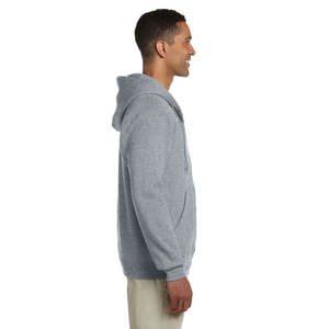 Personalizado Full Zip up Hoodies Transpirable Hombres Puff Imprimir Alta Calidad Plain Soft Thermal Hoodie - Product Image 6