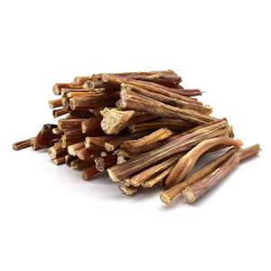 Olor reducido orgánico indio carne Bully Sticks Animal crudo perro masticar de larga duración - Product Image 5