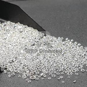 Diamantes de corte brillante pulido Natural de alta calidad de Color DEF de 2,15 MM, claridad VVS de 0.039 Ct para joyería de boda certificada IGI - Product Image 1
