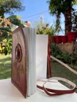 Journal en cuir artisanal de qualité supérieure, design attrape-rêves, papier écologique, style vintage, cadeau personnalisable pour les écrivains et les voyageurs